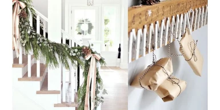 Jak zrobić girlandę na schody: proste pomysły na dekoracje, które zachwycą